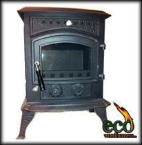 The Cordoba - Wood burning stove with back boiler ECO040B