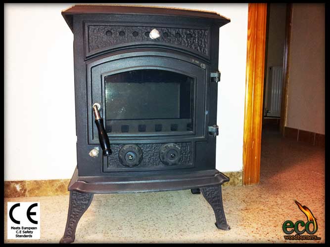 Wood Stove With Back Boiler  - The Cordoba