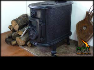 The Mijas - Wood Burner ECO047  - Cast Iron Wood Stove - SOLD OUT